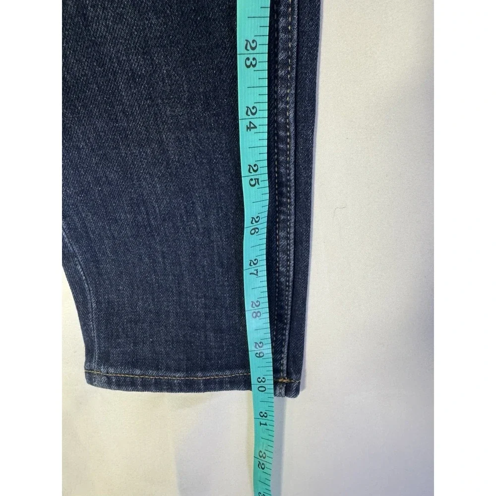 Banana Republic Men's Travel Stretch Skinny Fit Dark Wash Blue Denim Jeans